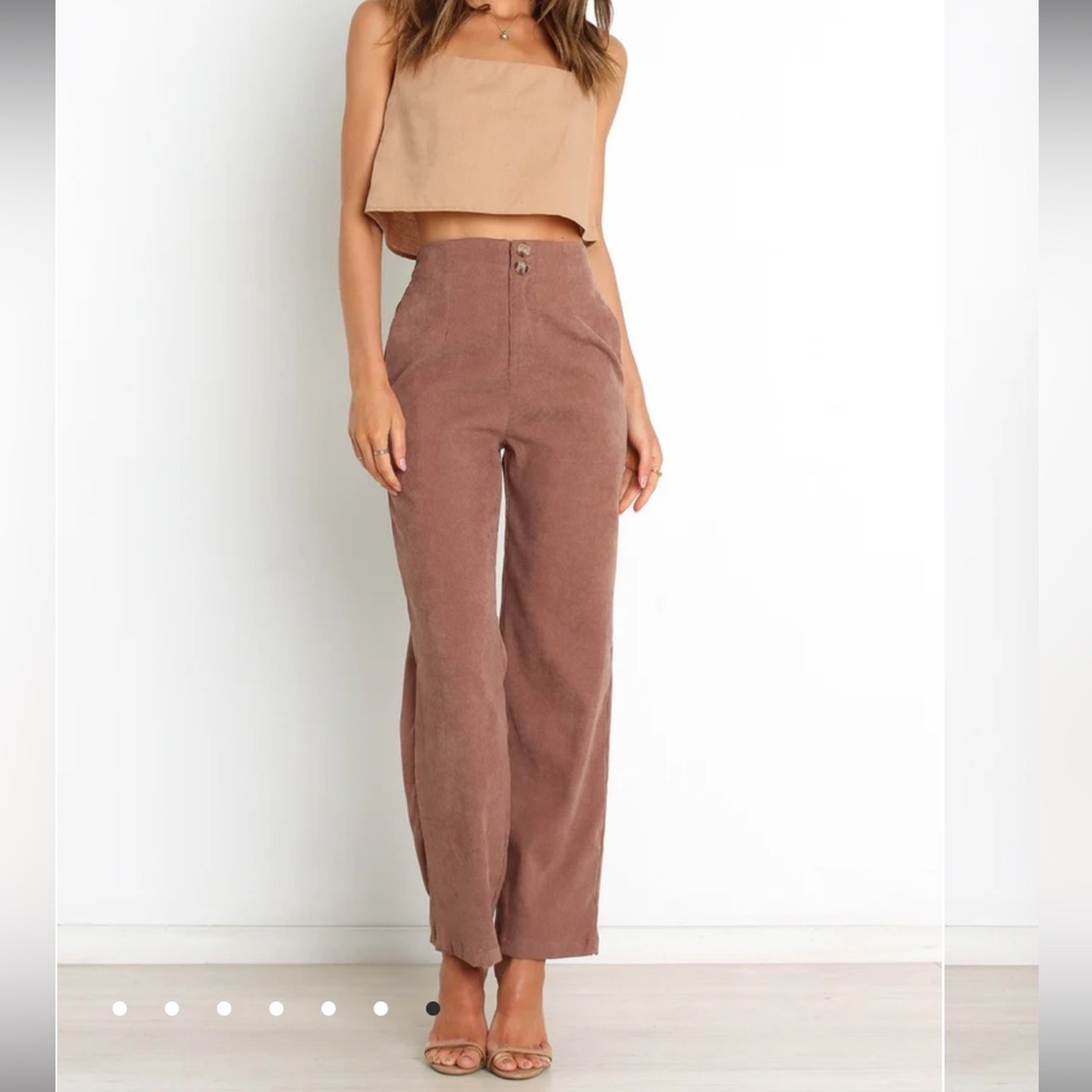 Petal & Pup SPRINGFIELD PANTS, Brown. Size 12. NEW